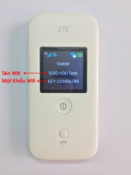 Hướng dẫn sử dụng và đổi mật khẩu bộ phát wifi 4G di động ZTE MF65