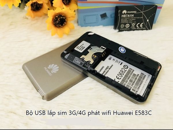 Router wifi 4G Huawei E583c
