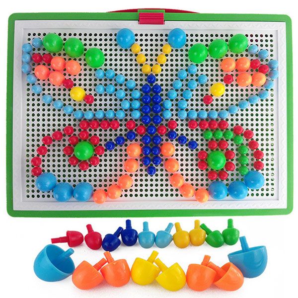 Bộ đồ chơi ghép hạt nhựa Creative Mosaic