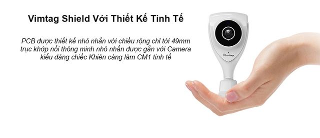 Camera IP wifi Vimtag CM1 - HD 720P