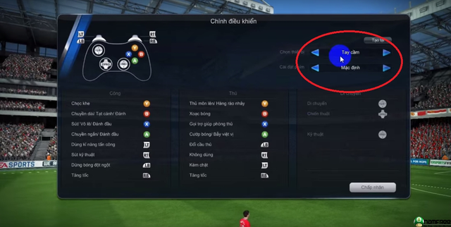 Hướng dẫn sử dụng tay cầm chơi Fifa online 3 trên PC cực kỳ đơn giản