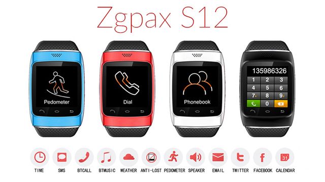 Đồng hồ thông minh Zgpax S12