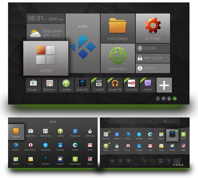 Android TV Box Zidoo X5 chính hãng