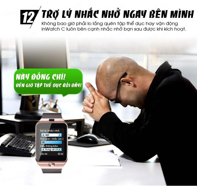 Đồng hồ thông minh inWatch C