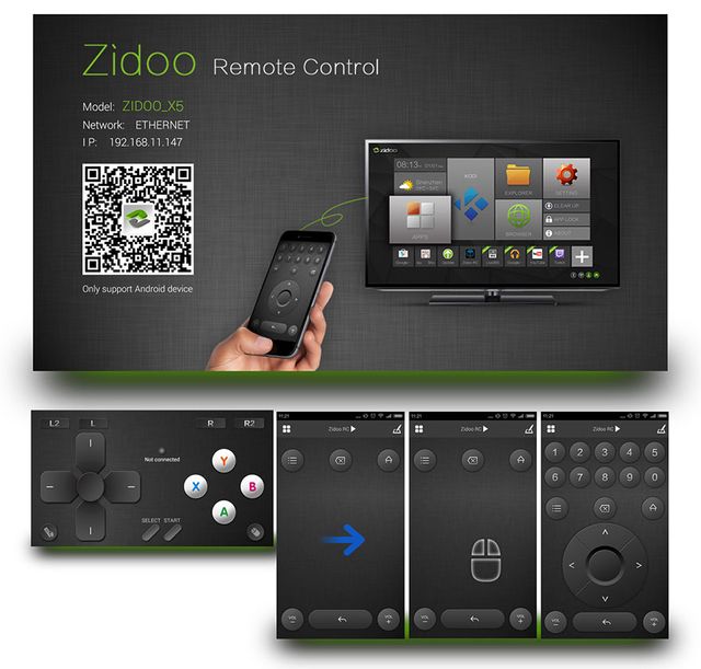 Android TV Box Zidoo X5 chính hãng