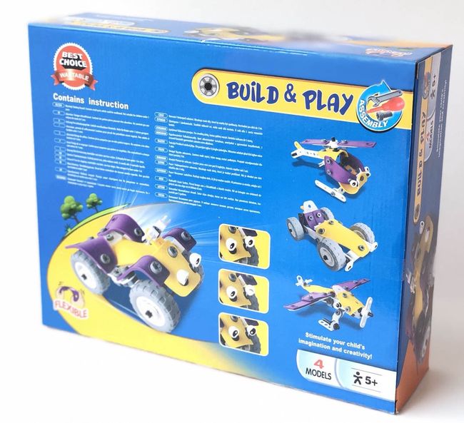 Bộ đồ chơi lắp ráp Baisiqi Build Play
