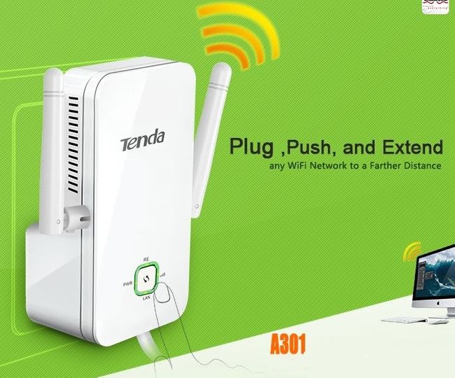 Bộ kích sóng wifi Repeater wifi TENDA A301+