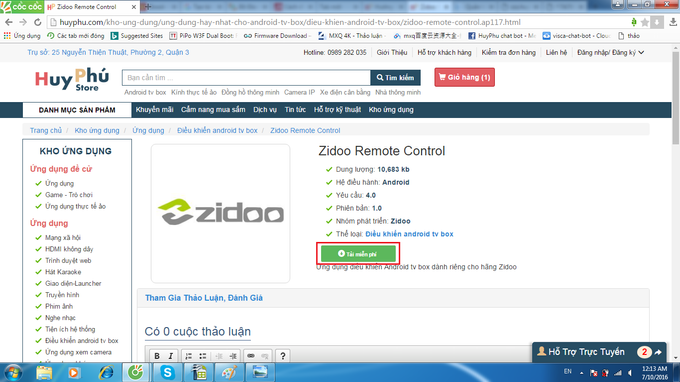 Hướng dẫn sử dụng điện thoại làm Remote trên thiết bị Zidoo X1, Zidoo X9, Zidoo, X6 Pro