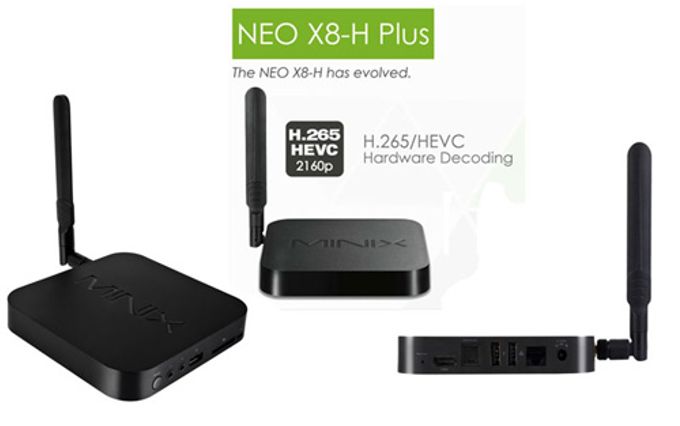 Tv Box Minix Neo X8-H Plus + Minix Neo A2 Lite