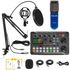 Combo Micro thu âm BM900 cùng Soundcard F998pro