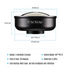 NEW 2019 - Lens marco chụp cận cảnh và góc rộng Apexel HD 170 độ chất lượng ảnh 4K