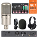 Bộ mic thu âm livestream tại nhà Takstar PC K200 kết hợp với soundcard H9 bluetooth