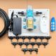 Bộ phun sương tự động WiFi 15 đầu phun – Bơm OM1521 điều khiển từ xa qua điện thoại