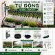 Bộ Phun Sương Tưới Cây Tự Động 20 Béc 20M Dây – Hẹn Giờ Tưới Cây