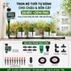 Bộ tưới cây tự động 20 béc 20m ống – Phun sương & nhỏ giọt 2 trong 1 cho chậu bồn cây sân vườn