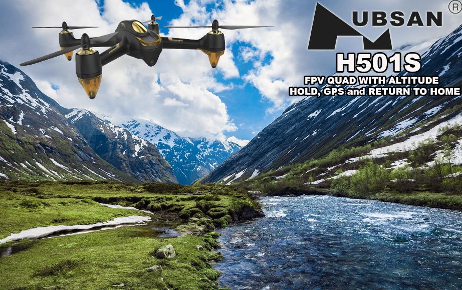 Flycam Hubsan H501S Professional