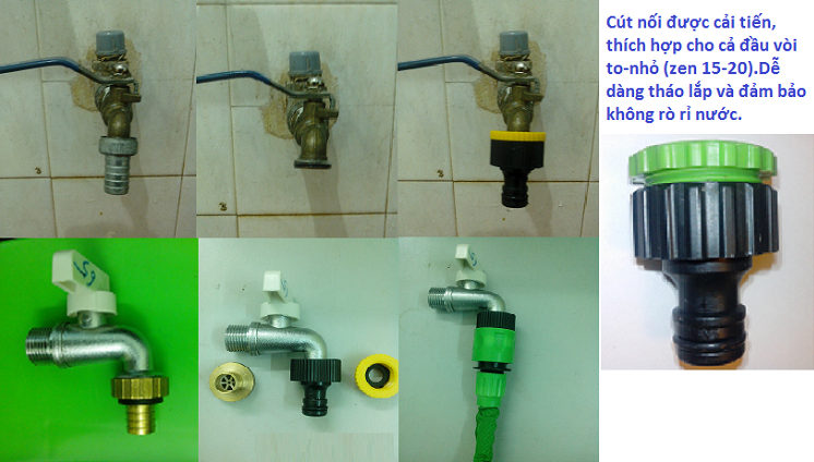 vòi xịt nước thông minh giãn nở magic hose