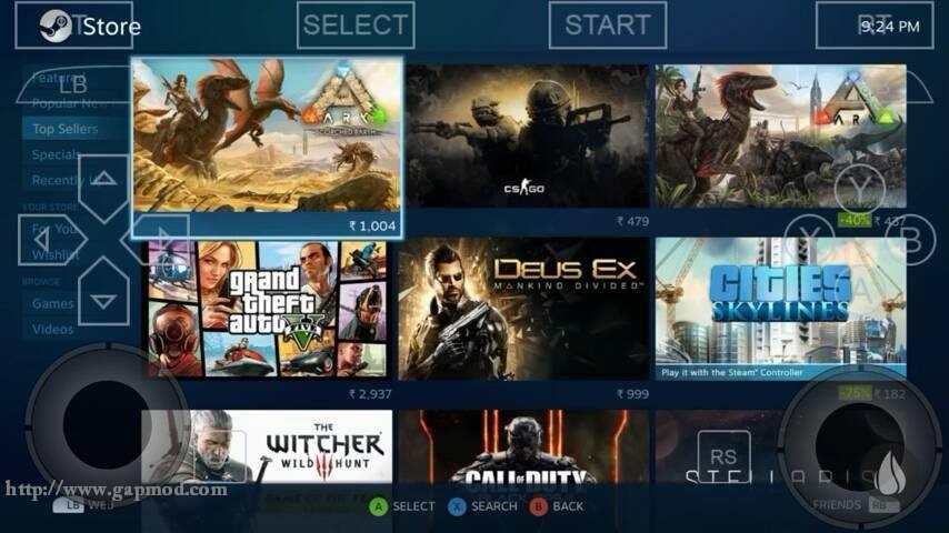 Biến điện thoại thành tay cầm chơi game thông qua PC, Smart TV hoặc Android Box