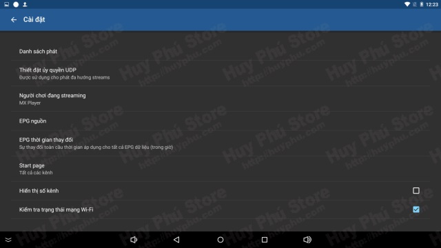 Hướng dẫn sử dụng toàn tập ứng dụng IPTV trên Android TV Box
