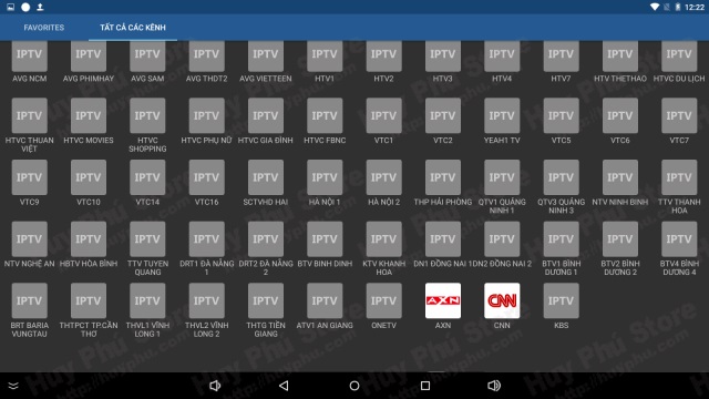 Hướng dẫn sử dụng toàn tập ứng dụng IPTV trên Android TV Box