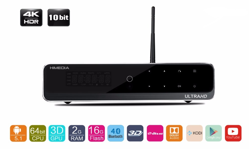 Những Android TV Box cấu hình khủng của thương hiệu HIMEDIA