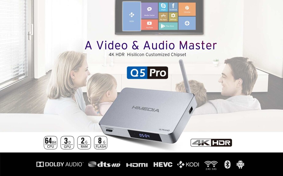 Những Android TV Box cấu hình khủng của thương hiệu HIMEDIA