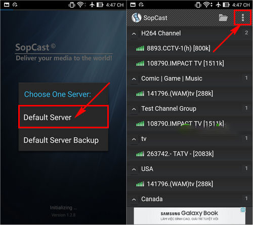 Tổng hợp cách xem k+ bóng đá trực tiếp trên Android Box và Smartphone