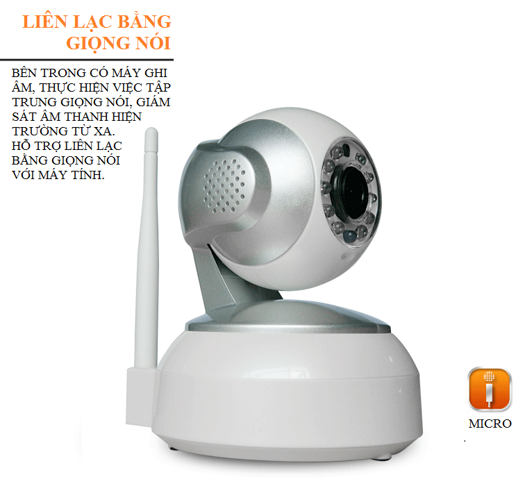 Camera IP thông minh Wifi C6206 - HD