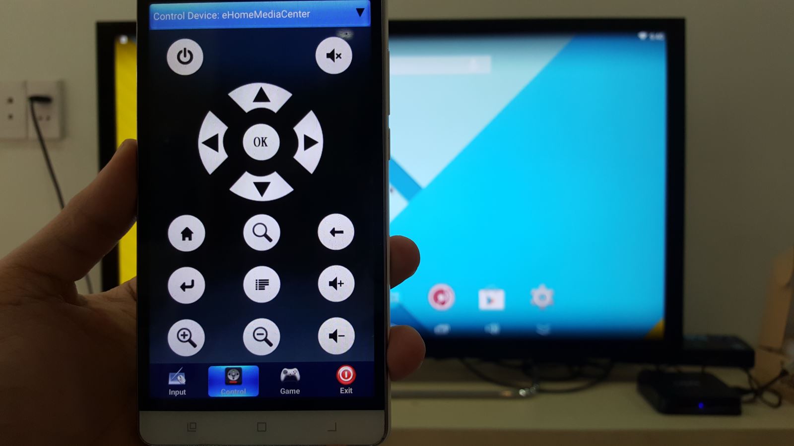 Hướng dẫn sử dụng điện thoại để điều khiển Android Box sử dụng chip Rockchip