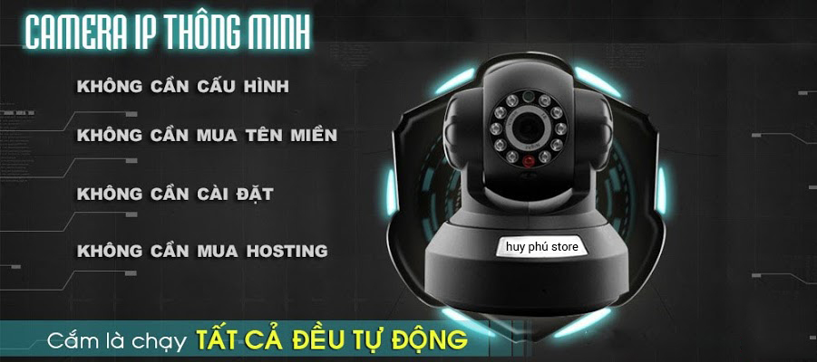 Camera IP thông minh Wifi C6206 - HD
