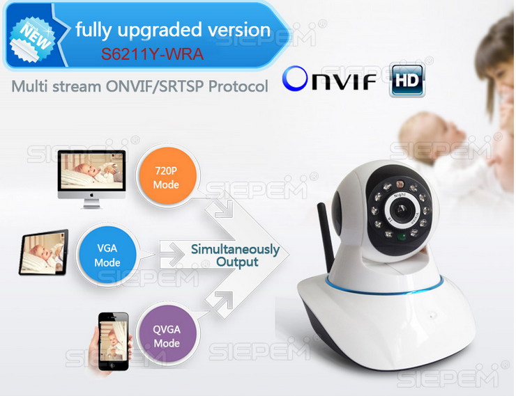 Camera IP thông minh Wifi Siepem IP S6211Y