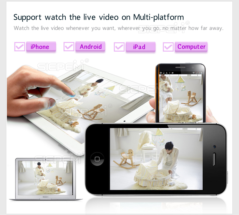 Camera IP thông minh Wifi Siepem IP S6211Y