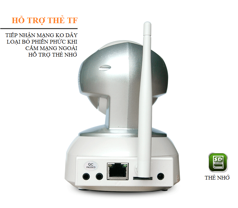 Camera IP thông minh Wifi C6206 - HD