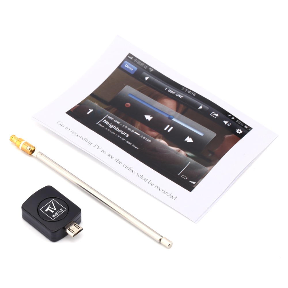 Thiết bị USB DVB-T2 cho điện thoại Android.