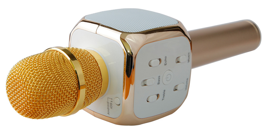 Mic Karaoke Kiêm Loa Bluetooth IRO K8