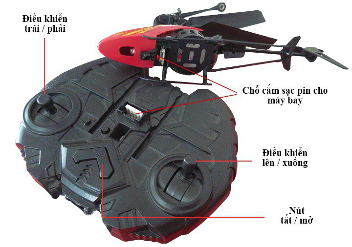 Máy bay điều khiển từ xa mini 901 Model King