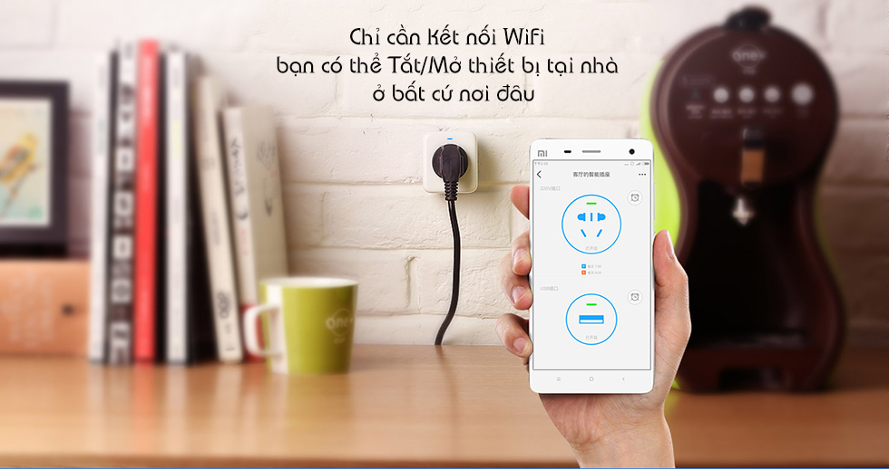 Ổ cắm kiêm dock sạc thông minh Xiaomi