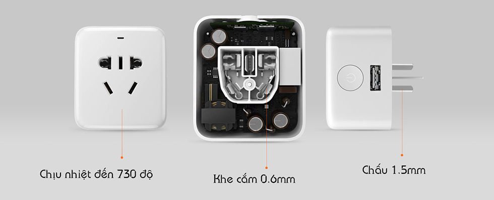 Ổ cắm kiêm dock sạc thông minh Xiaomi