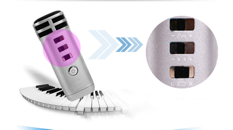 Mic hát karaoke Micro mini Teana I9S