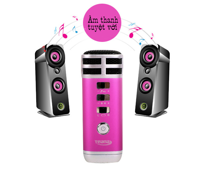 Mic hát karaoke Micro mini Teana I9S