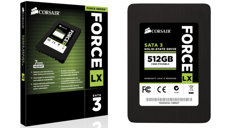 SSD Force Series LX 512GB SATA 3 6Gb/s