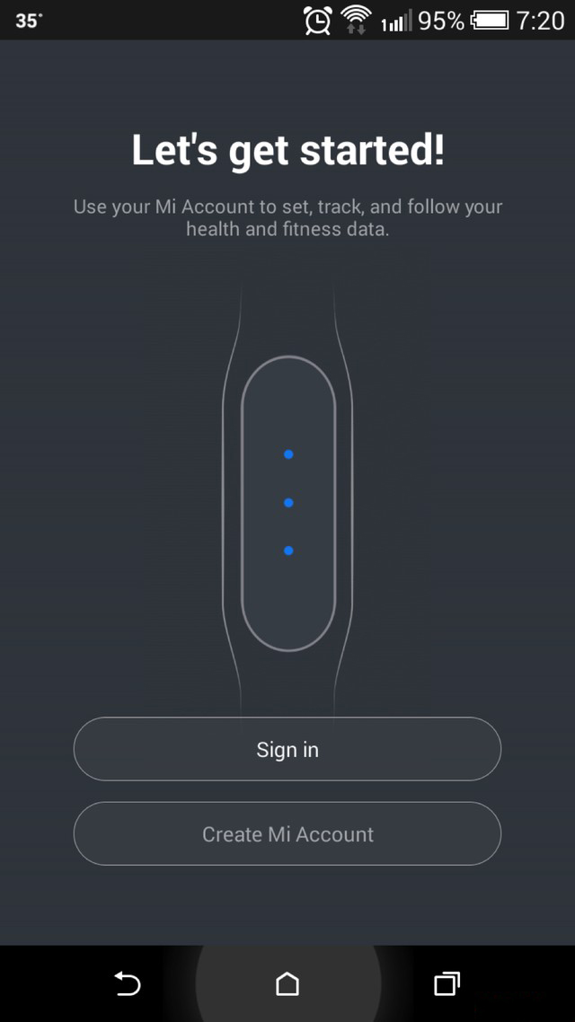 Vòng tay thông minh Xiaomi Mi Band 1s pulse