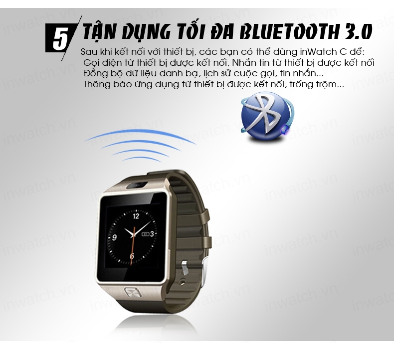 Đồng hồ thông minh inWatch C