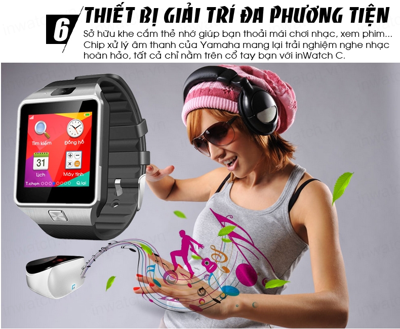Đồng hồ thông minh inWatch C