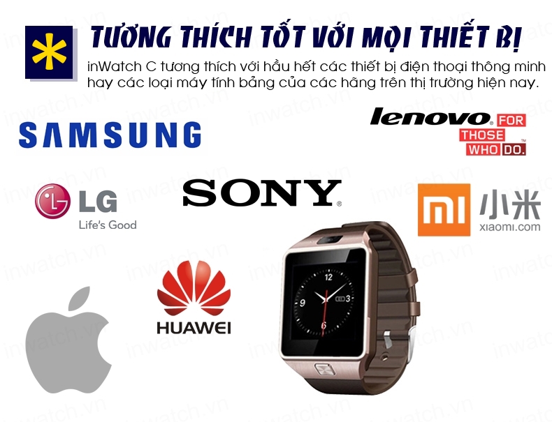 Đồng hồ thông minh inWatch C