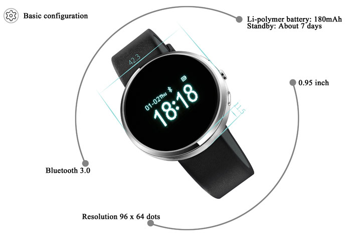 Đồng hồ thông minh D360
