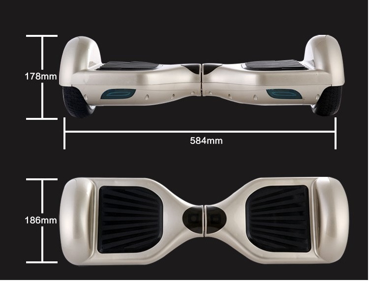 Xe điện cân bằng Smart Balance Wheel 6 inch (Trắng)
