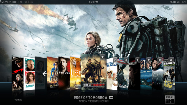kho giải trí XBMC