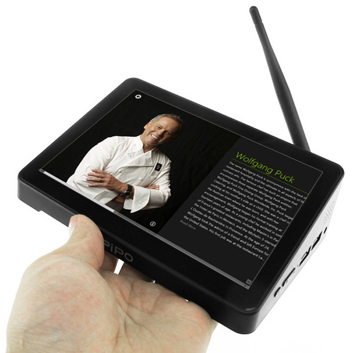 Pipo X8 - Set Top Box chạy hai OS Windows và Android