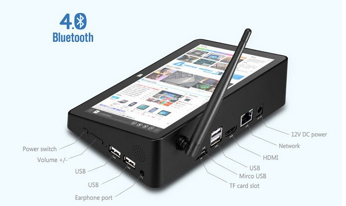 Pipo X8 - Set Top Box chạy hai OS Windows và Android